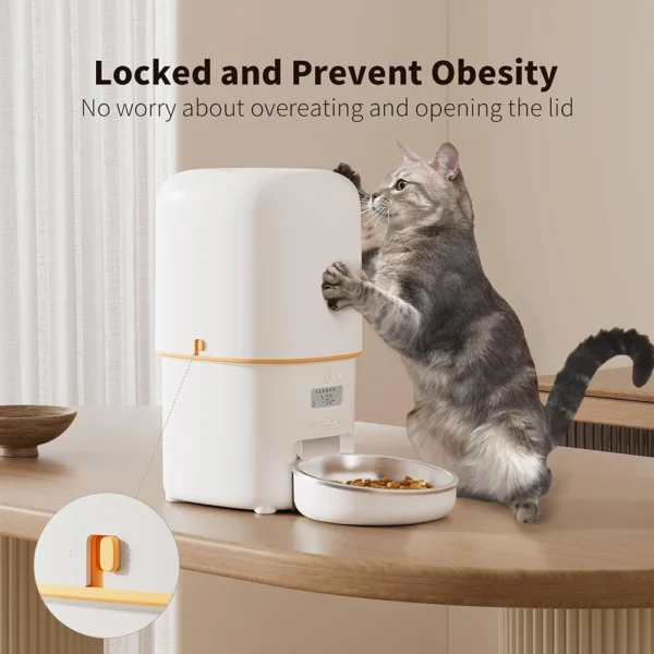 2L 5G Camera Dog & Cat Feeders: Smart Automatic WiFi Food Dispenser - Image 7