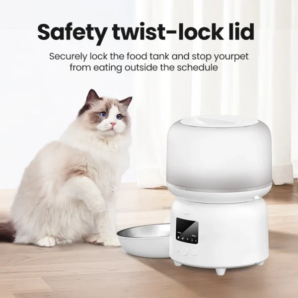 Dog & Cat Feeders Smart 3L WiFi Automatic Pet Food Dispenser Remote Control - Image 11