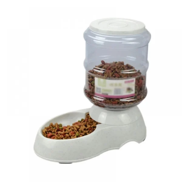 Large Capacity Dog & Cat Feeders: Automatic Pet Bowl, No Electricity Needed - Image 3