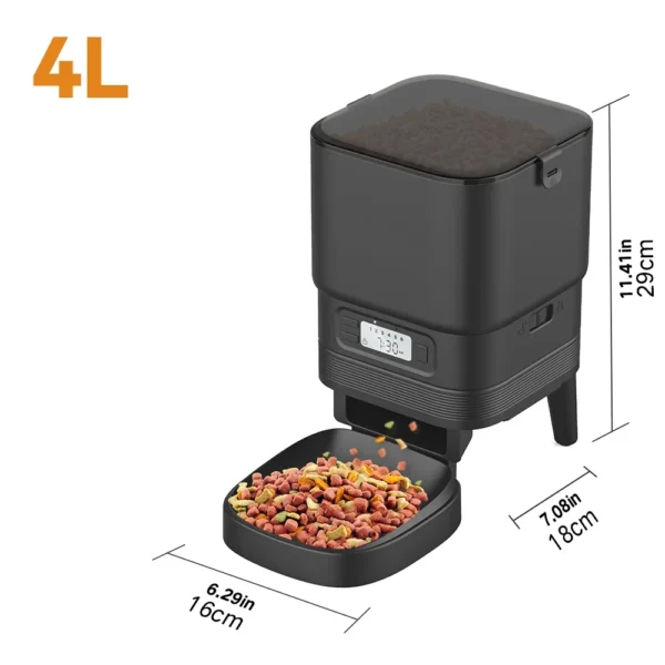 Furpipi Smart Dog & Cat Feeders: Automatic Food Dispenser with Timer Control - Image 10