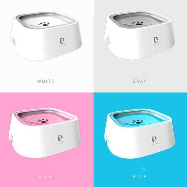 Dog & Cat Feeders 1.5L ABS Plastic Spill-Proof Water Bowl Dispenser - Image 2