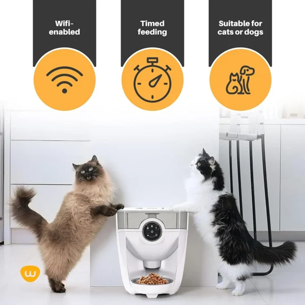 Feeder-Robot Dog & Cat Feeders: Smart Automatic Dispenser with Backup Battery - Image 5
