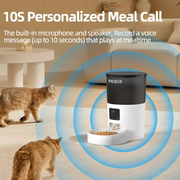 Smart Dog & Cat Feeders with Camera and Remote Control Feeder - Image 6