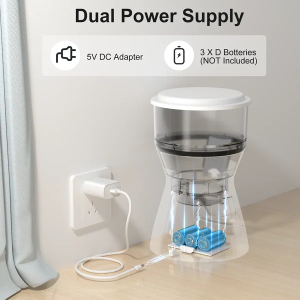 Dog & Cat Feeders: 4L Timed Programmable Food Dispenser - Image 11
