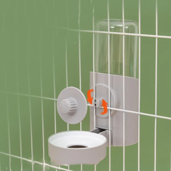 Automatic Dog & Cat Feeders with Hanging Water Dispenser Bowl - Image 5