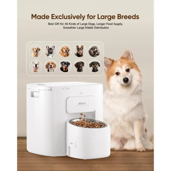 Large Capacity Dog & Cat Feeders with Automatic Timer Dispenser - Image 3