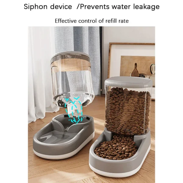 New 2-in-1 Dog & Cat Feeders: Automatic Water Dispenser & Food Bowl - Image 11