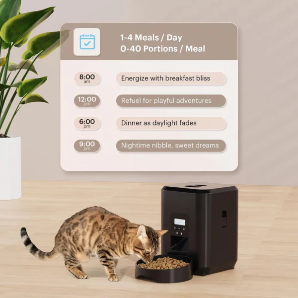 2L Smart Dog & Cat Feeders: Automatic WiFi APP Dry Food Dispenser - Image 7