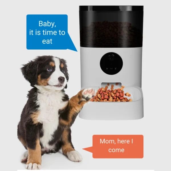 Dog & Cat Feeders Automatic Smart Dispenser With Camera & Voice Control - Image 3