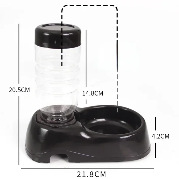 Automatic Dog & Cat Feeders: Water Dispenser & Food Bowl Set for Pets - Image 2