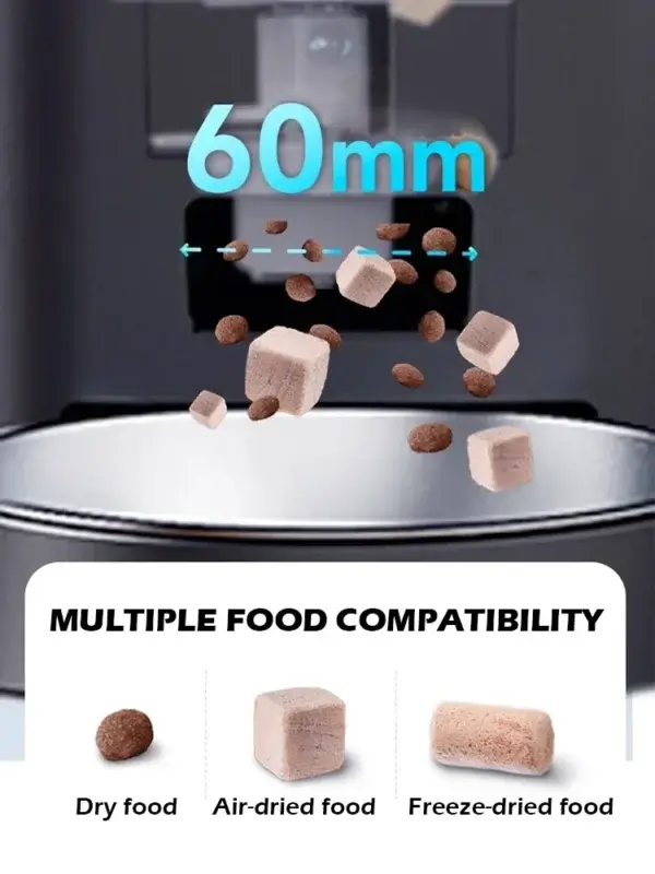 Smart Dog & Cat Feeders with 1080P Camera and 5G WiFi Control - Image 5