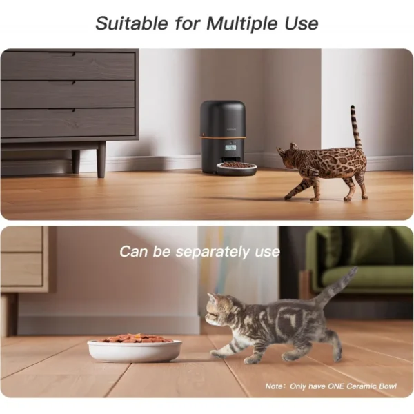 Automatic Dog & Cat Feeders: Timed Food Dispenser with Long Battery Life - Image 5