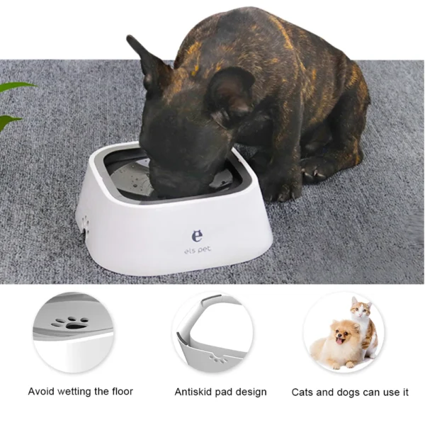 Dog & Cat Feeders 1.5L ABS Plastic Spill-Proof Water Bowl Dispenser - Image 11