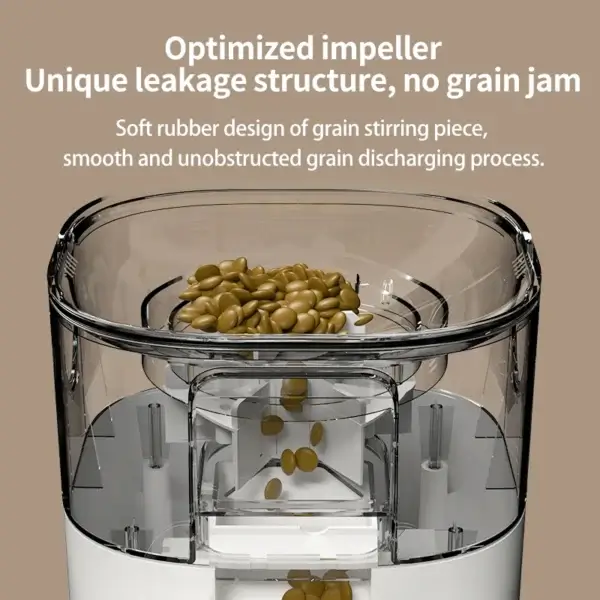 Smart Dog & Cat Feeders with 7L Capacity and WiFi Timer Control - Image 3