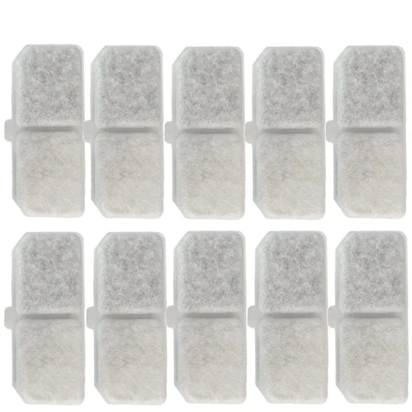 Dog & Cat Feeders: 5/10PCS Activated Carbon Filters for Water Fountain - Image 6