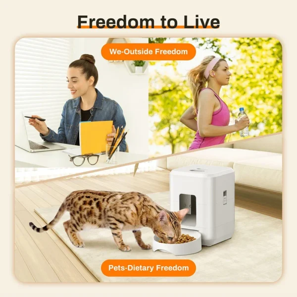 Dog & Cat Feeders Automatic WiFi Smart Control Food Dispenser - Image 8