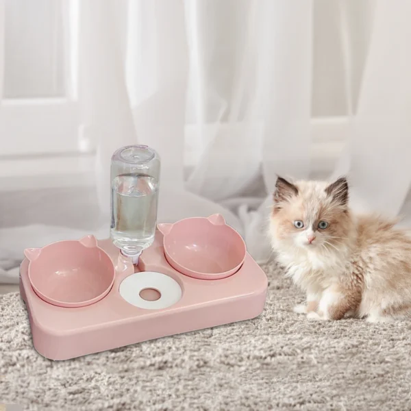Automatic Dog & Cat Feeders Set with Water Dispenser for Pets - Image 4