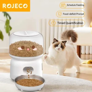 Dog & Cat Feeders Smart 3L WiFi Automatic Pet Food Dispenser Remote Control