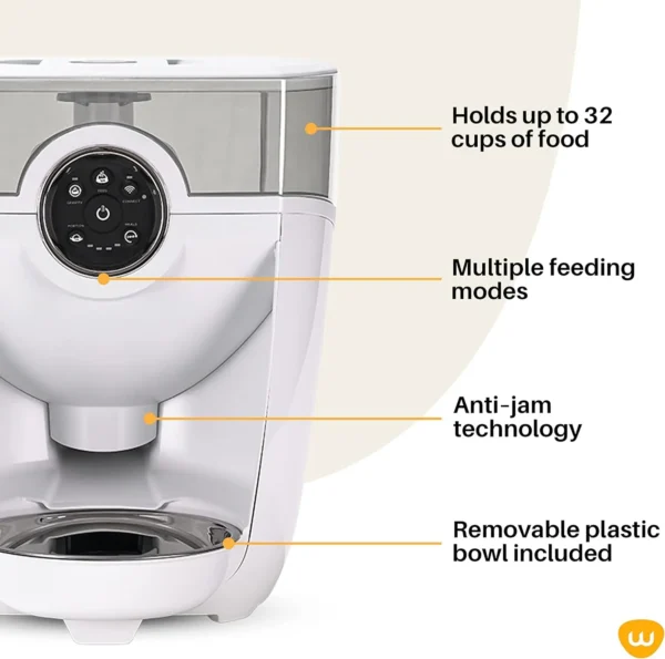Feeder-Robot Dog & Cat Feeders: Smart Automatic Dispenser with Backup Battery - Image 7