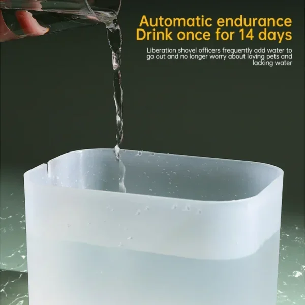 1.5L Ultra-Quiet Dog & Cat Feeders: Smart Automatic Water Fountain Filter - Image 4