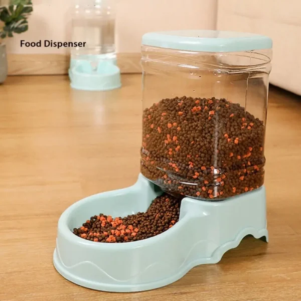 3.8L Automatic Dog & Cat Feeders with Food Dispenser & Water Fountain - Image 5