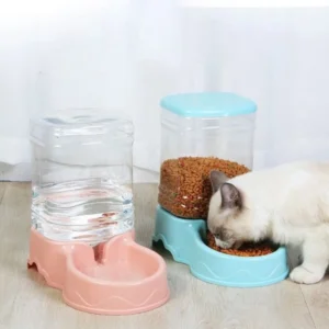 Dog & Cat Feeders: 3.8L Automatic Pet Food Dispenser.