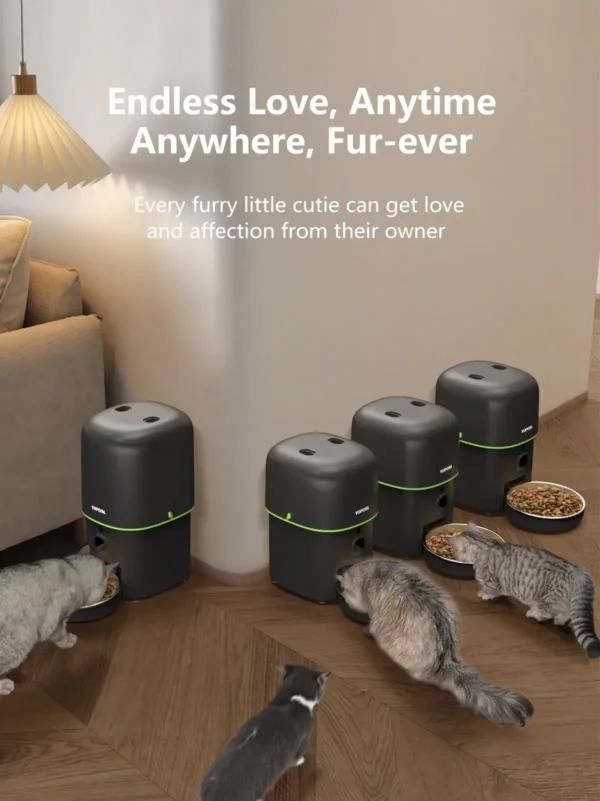 Dog & Cat Feeders Automatic Smart Food Dispenser With Camera & WiFi Control - Image 6