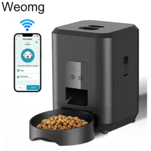 2L Smart Dog & Cat Feeders: Automatic WiFi APP Dry Food Dispenser