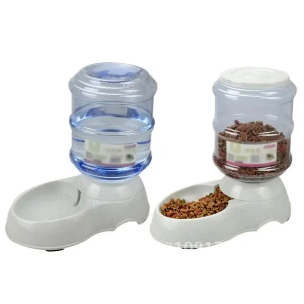 3.8L Pet Automatic Feeder Water Dispenser Large Capacity Bowl Set - Image 6