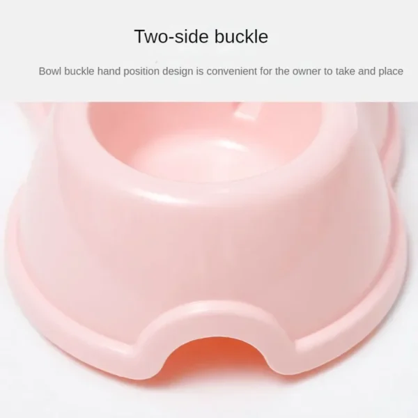 Dog & Cat Feeders: Simple Style Automatic Feeder Drinker and Double Bowl for Pets. - Image 5
