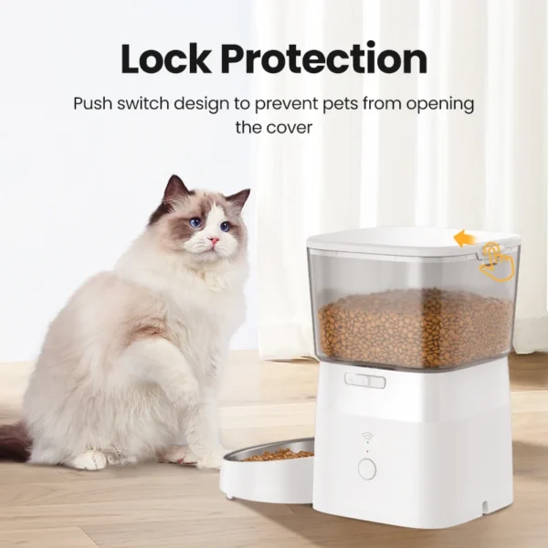 Dog & Cat Feeders Automatic Smart Food Dispenser With WiFi Control - Image 7