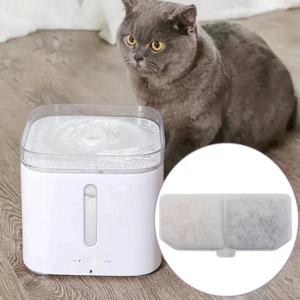 Dog & Cat Feeders: 5/10PCS Activated Carbon Filters for Water Fountain - Image 2