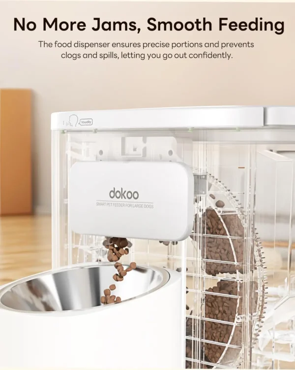 15L Automatic Dog & Cat Feeders with Timed Food Dispenser & Storage - Image 6