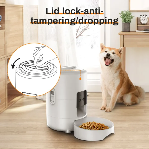 2L Smart Dog & Cat Feeders: Tuya APP Automatic Food Dispenser - Image 6