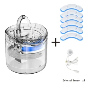 2L USB Dog & Cat Feeders: Automatic Water Dispenser with Motion Sensor