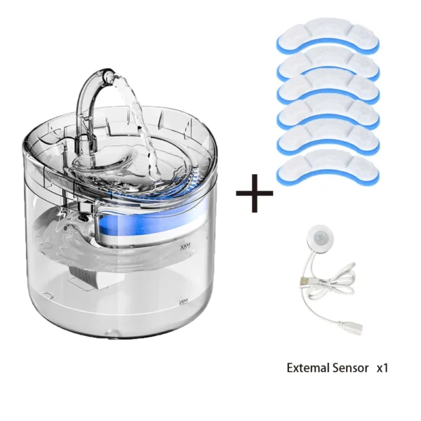2L USB Dog & Cat Feeders: Automatic Water Dispenser with Motion Sensor