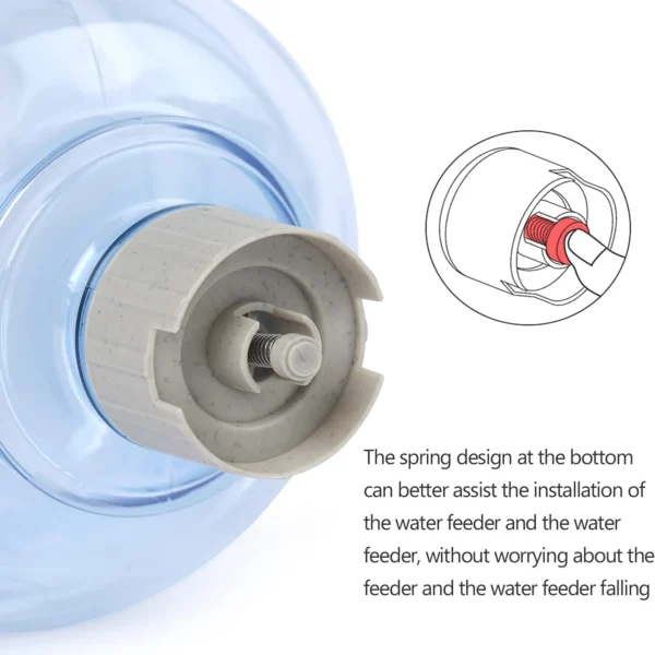 Large Capacity Dog & Cat Feeders: Automatic Water Dispenser & Food Bowls - Image 5