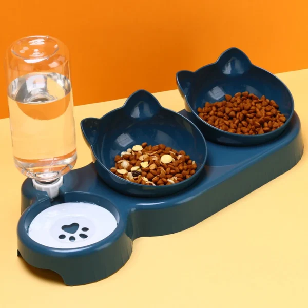 Dog & Cat Feeders: 2-in-1 Rotatable Bowl with Water Dispenser - Image 5