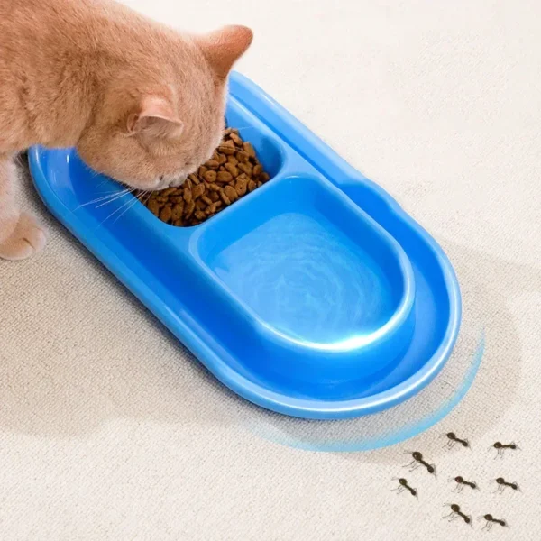 Anti-Ant Dog & Cat Feeders: Double Bowls Automatic Food & Water Dispenser - Image 4