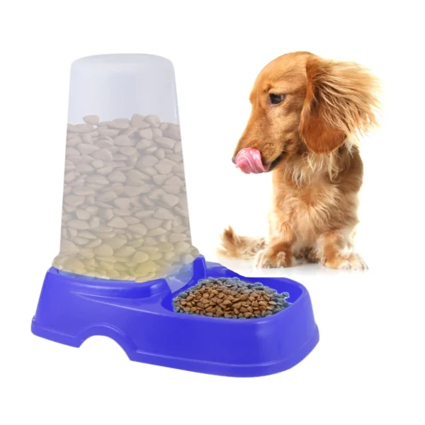 Sky Blue Automatic Dog & Cat Feeders Food Dispenser Pet Supplies - Image 5