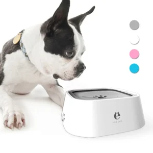Dog & Cat Feeders 1.5L ABS Plastic Spill-Proof Water Bowl Dispenser