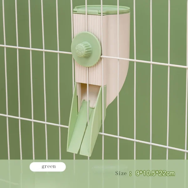 Automatic Dog & Cat Feeders with Hanging Water Dispenser Bowl - Image 3