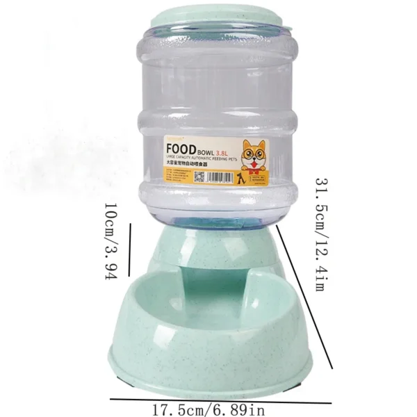 Dog & Cat Feeders: Automatic Water Bottle and Dispenser for Pets. - Image 2