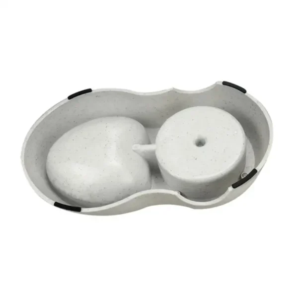 3.8L Pet Automatic Feeder Water Dispenser Large Capacity Bowl Set - Image 2