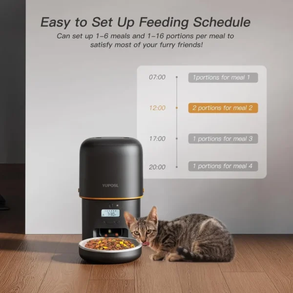 Automatic Dog & Cat Feeders: Timed Food Dispenser with Long Battery Life - Image 8
