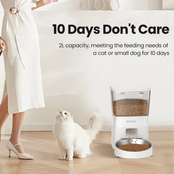 Dog & Cat Feeders Automatic Smart Food Dispenser With WiFi Control - Image 8