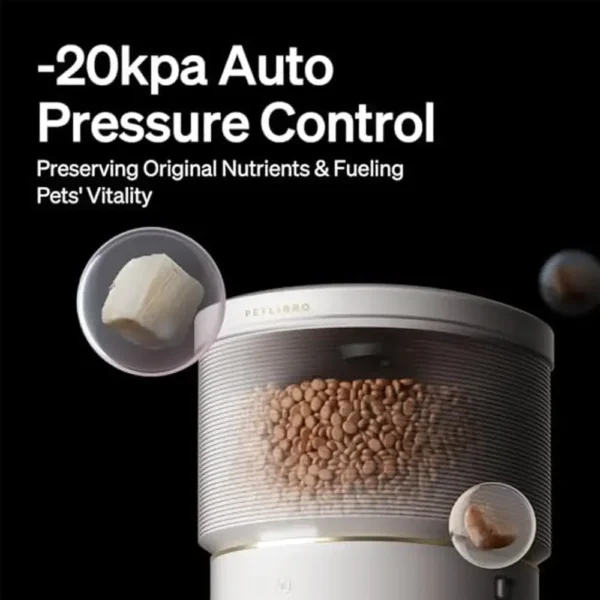 Dog & Cat Feeders: Vacuum-Sealed 8L Automatic Food Dispenser - Image 2