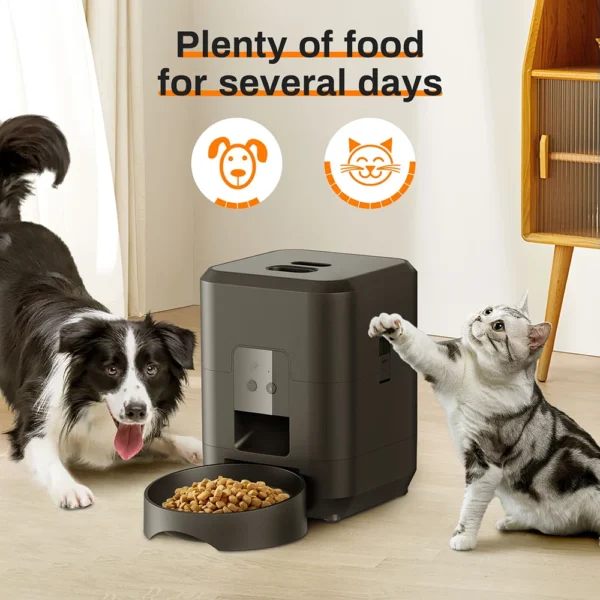 2L Smart Dog & Cat Feeders: Tuya APP Automatic Food Dispenser - Image 4