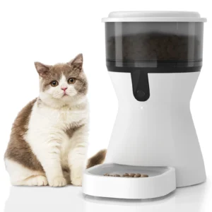 Dog & Cat Feeders: 4L Timed Programmable Food Dispenser